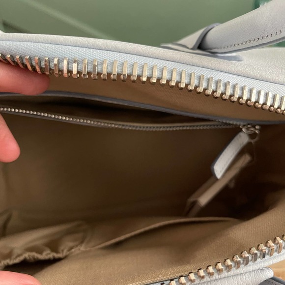 Givenchy Antigona Small Blue Sugar Satchel Bag - Picture 7 of 12